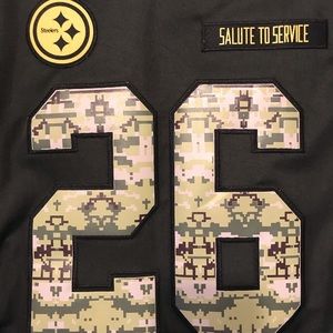 Pittsburg Steelers salute to service jersey